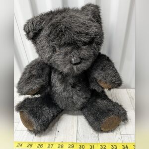 Acclaim Brand Plush Adore Plush Black and Brown Teddy Bear